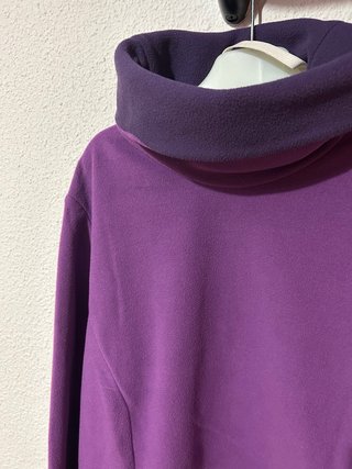Polar Quechua Morado Talla M cuello alto Decathlon