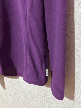 Polar Quechua Morado Talla M cuello alto Decathlon
