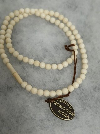 Collana antica perle beige