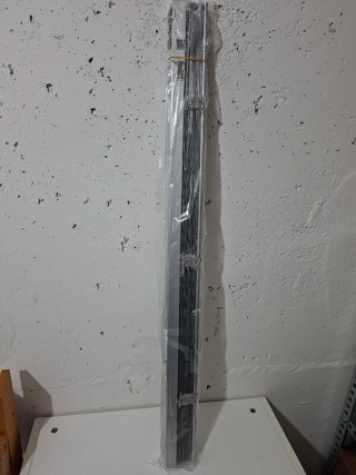 Cortina Veneciana aluminio 90x220cm gris