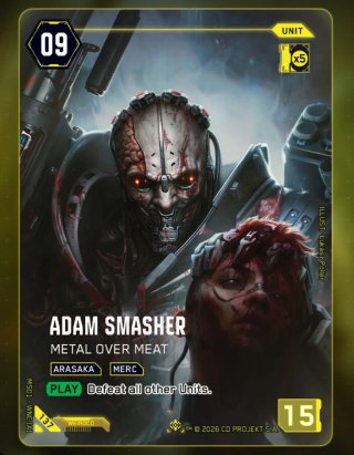 Carta Cyberpunk Adam Smasher