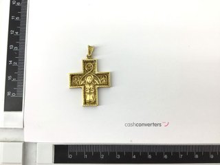 crucifijo oro 18k
