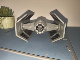 Maqueta TIE Avanzado X1 Star Wars