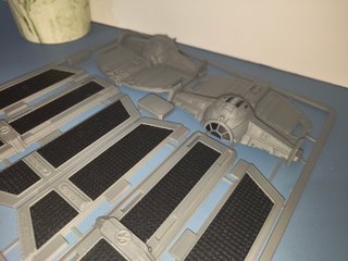 Maqueta TIE Avanzado X1 Star Wars