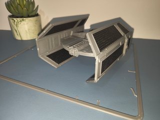 Maqueta TIE Avanzado X1 Star Wars
