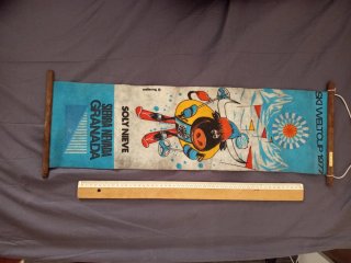 Banderín  Copa Ski 1977 granada sierra nevada