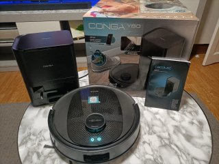Cecotec Conga Y80 Robot Aspirador con autovaciado