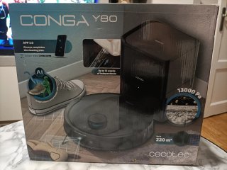 Cecotec Conga Y80 Robot Aspirador con autovaciado
