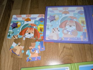 2 Lotes Puzzles Imantados Viaje