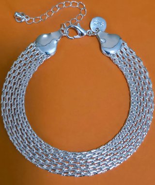 Pulsera de Plata 925 Estilo Maya