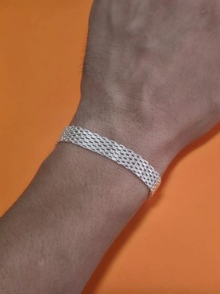 Pulsera de Plata 925 Estilo Maya