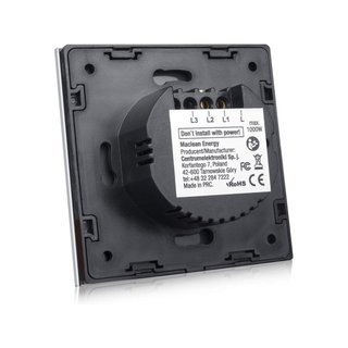 Maclean Energy MCE703W Interruptor táctil doble