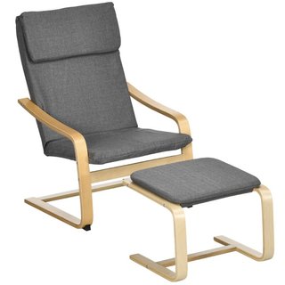 Sillón con reposapiés, conjunto de sillones, hasta