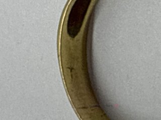 anillo oro 18k con piedra con diamante