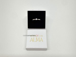 anillo oro 18k con diamante