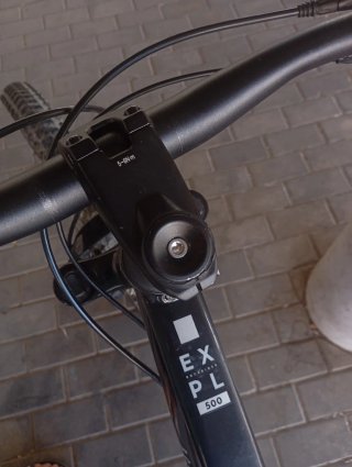 Bicicleta Rockrider Negra