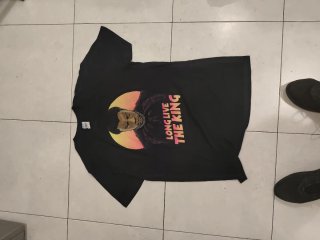 Camiseta Black Panther Long Live The King