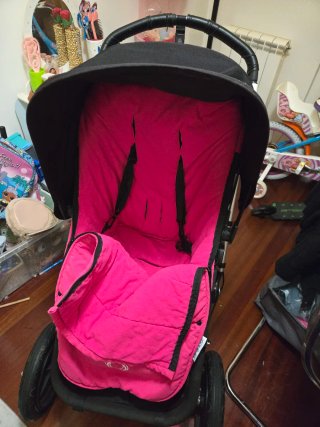 Sillita Bugaboo camaleon Rosa y Gris