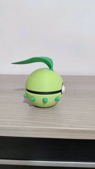 Poké Ball Chikorita Personalizzata