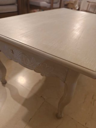 Mesa de centro provenzal madera maciza