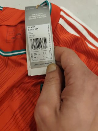 Camiseta Oficial Gales Adidas Roja