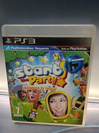 Videojuegos Sony PS3 Eyecreate + Start the Party 2 + Cámara Oficial PlayStation 3