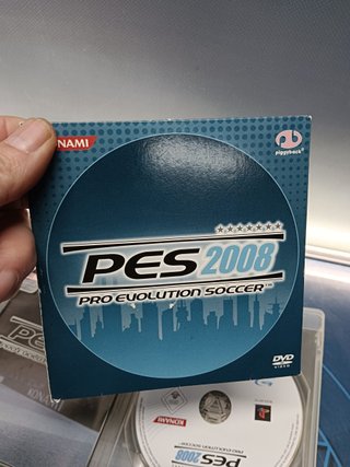 videojuego, Pro Evolution Soccer PES 2008 ps3 playstation 3