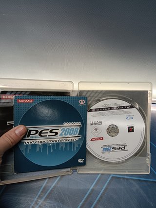 videojuego, Pro Evolution Soccer PES 2008 ps3 playstation 3