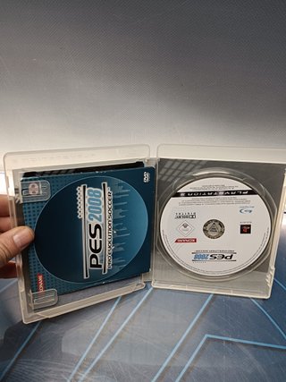 videojuego, Pro Evolution Soccer PES 2008 ps3 playstation 3