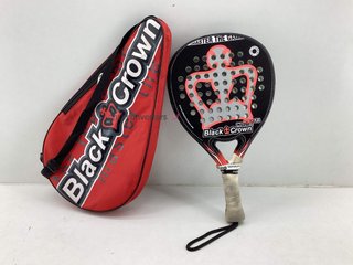 pala de padel black crown piton attack plus