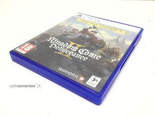 kingdom come deliverance day one edition ps5