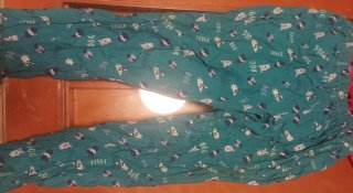 Pantalón pijama perros teal