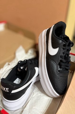 Nike Court Vision Alta LTR Negro/Blanco