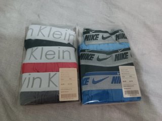Pack 3 Bóxers Calvin Klein y Nike XXL