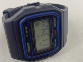 reloj pulsera caballero casio f-91w