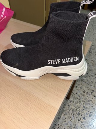 Steve Madden MASTER Zapatillas Altas Negras