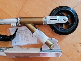 Patinete de aluminio plegable
