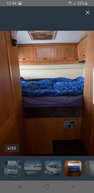 Autocaravana Hymer Clásica