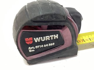 metro o flexometro wurth