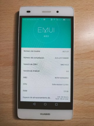 Huawei P8 Lite + 5 custodie e cavo