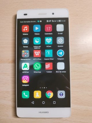 Huawei P8 Lite + 5 custodie e cavo