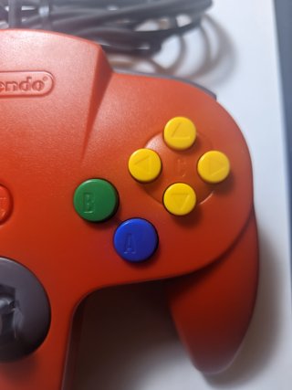 Controller Nintendo 64 Rosso