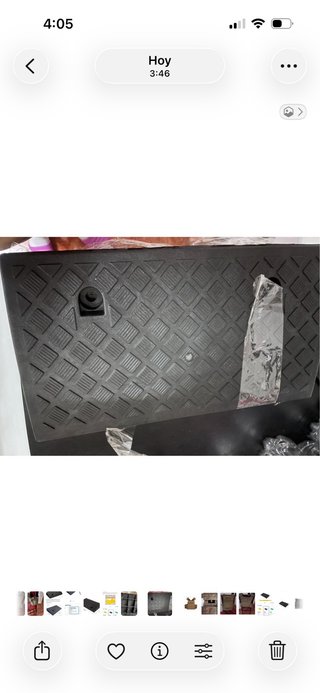 Rampa de goma 50x27x9cm