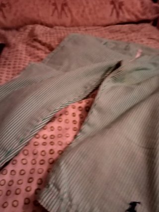Pantalón corto Polo Ralph Lauren Rayas Verde Rosa