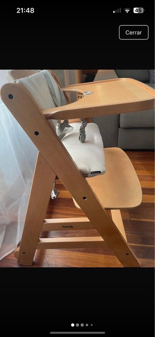 Trona evolutiva madera Hauck