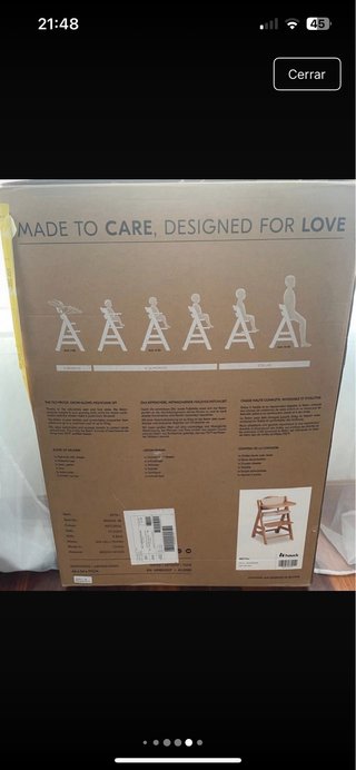 Trona evolutiva madera Hauck