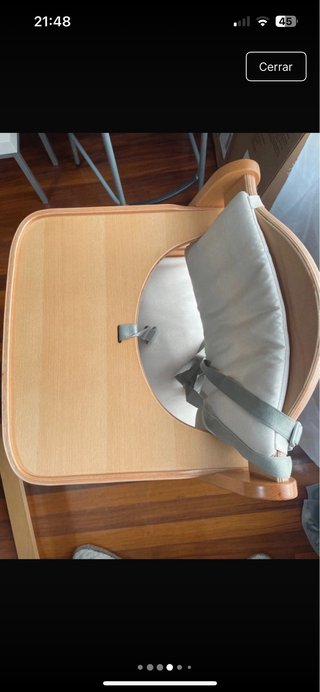 Trona evolutiva madera Hauck