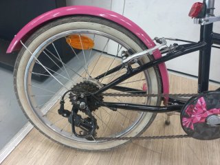 Bicicleta Btwin 20 niña