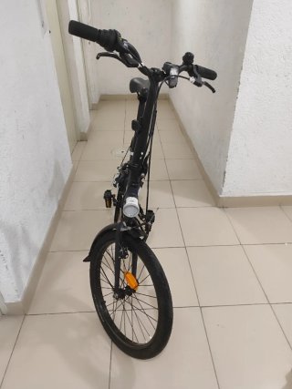 Bicicleta pieghevole Btwin Tilt 500 7v Blu
