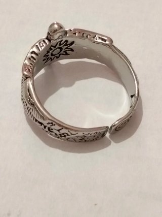 Anillo Unisex Estilo Punk Gótico Ajustable